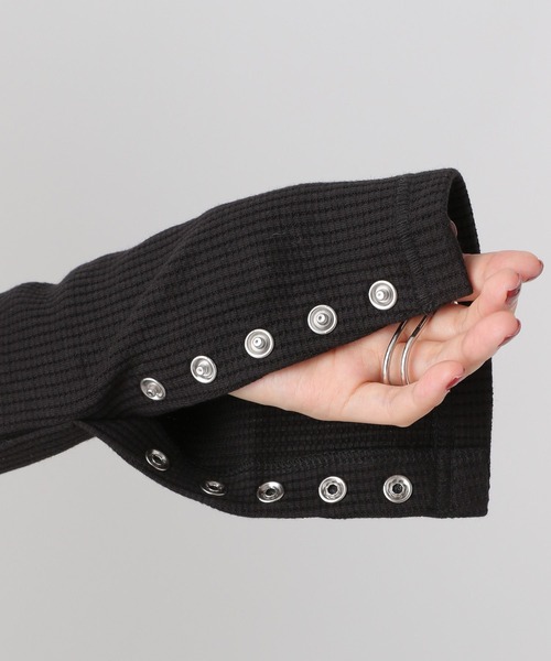 LEPSIM(レプシィム)の「ワッフルマーメイドワンピース 961517(ワンピース・レディース・グレー/ブラック/アイボリー・FREE)」の22枚目の写真