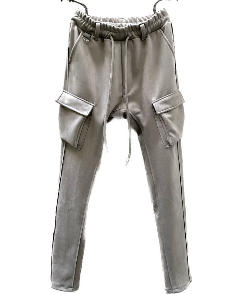 FranCisT_MOR.K.S.(フランシストモークス)の「FranCisT_MOR.K.S./フランシスト モークス/HI TENSION ECO SUEDE 6P PANT(カーゴパンツ・メンズ・ブラック/グレー系・3/4/2)」の20枚目の写真