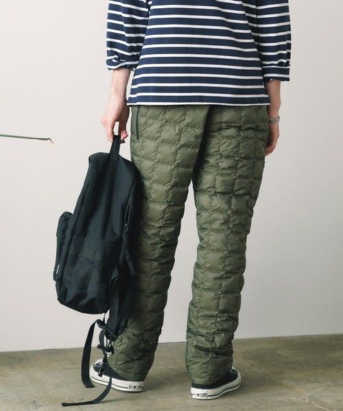 TAION(タイオン)の「【UNISEX】TAION/タイオン スポーツリバーシブルダウンパンツ(その他パンツ・メンズ・オリーブ/ブラック・M/L/XL)」の22枚目の写真