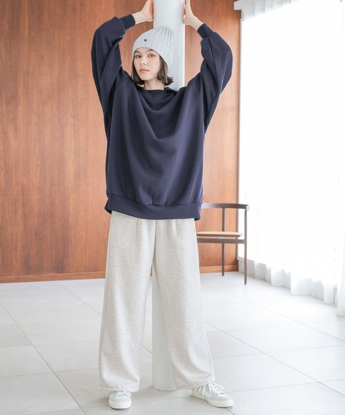 niko and...（ニコアンド）の「【POLO BCS(ポロ・ビーシーエス)】コラボニットワッチ（ニットキャップ/ビーニー・レディース・ネイビー/レッド/ライトグレー・FREE）」の6枚目の写真