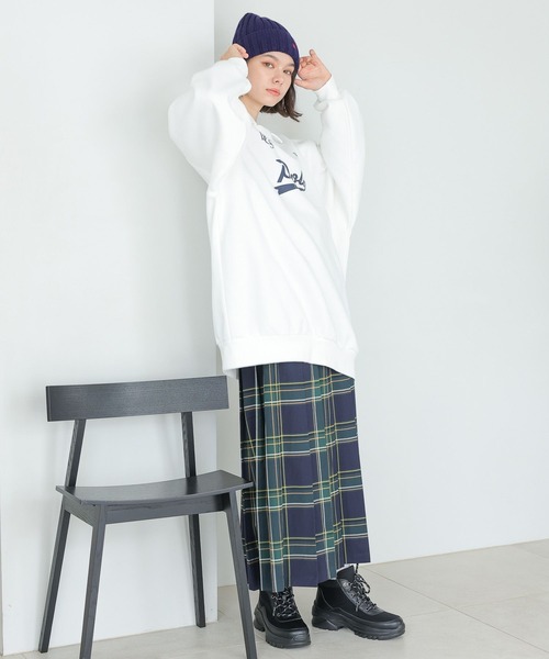 niko and...（ニコアンド）の「【POLO BCS(ポロ・ビーシーエス)】コラボニットワッチ（ニットキャップ/ビーニー・レディース・ネイビー/レッド/ライトグレー・FREE）」の8枚目の写真