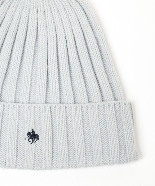 niko and...（ニコアンド）の「【POLO BCS(ポロ・ビーシーエス)】コラボニットワッチ（ニットキャップ/ビーニー・レディース・ネイビー/レッド/ライトグレー・FREE）」の12枚目の写真