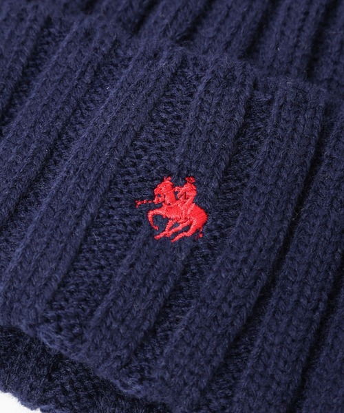 niko and...（ニコアンド）の「【POLO BCS(ポロ・ビーシーエス)】コラボニットワッチ（ニットキャップ/ビーニー・レディース・ネイビー/レッド/ライトグレー・FREE）」の17枚目の写真