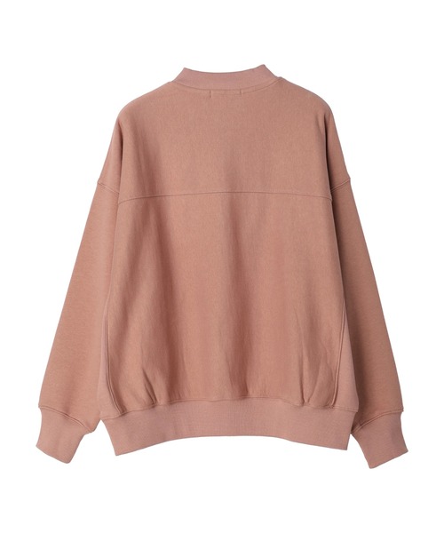AMERICAN HOLIC（アメリカンホリック）の「ハーフZIP裏毛プルオーバー（Tシャツ/カットソー・レディース・ブラウン/ネイビー/ピンク系その他2/アイボリー・L/M）」の18枚目の写真