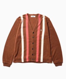 Penguin by Munsingwear/ペンギン バイ マンシングウェア LINKS STRIPE CARDIGAN カーディガン ロゴ刺繍