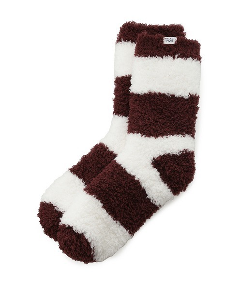 gelato pique(ジェラートピケ)の「【HOMME】ジェラート2ボーダーソックス(ソックス/靴下・メンズ・ネイビー/ライトグレー/ワインレッド/ブルー・FREE)」の4枚目の写真