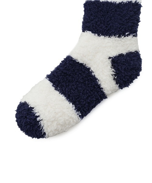 gelato pique(ジェラートピケ)の「【HOMME】ジェラート2ボーダーソックス(ソックス/靴下・メンズ・ネイビー/ライトグレー/ワインレッド/ブルー・FREE)」の6枚目の写真