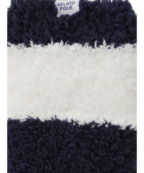 gelato pique(ジェラートピケ)の「【HOMME】ジェラート2ボーダーソックス(ソックス/靴下・メンズ・ネイビー/ライトグレー/ワインレッド/ブルー・FREE)」の8枚目の写真