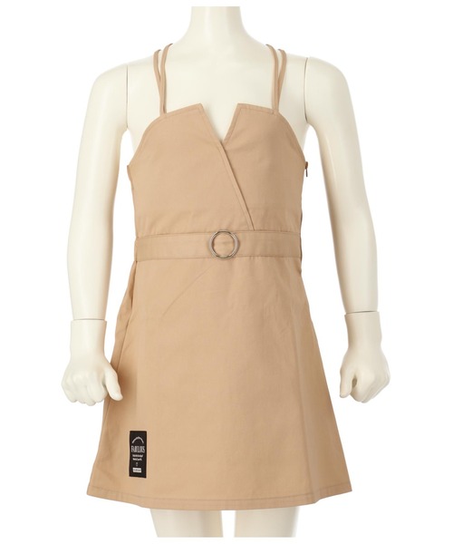 ANAP kids（アナップキッズ）の「ベルト風ジャンパースカート（ジャンパースカート・キッズ・ベージュ/ブラック・130cm/120cm/110cm）」の9枚目の写真