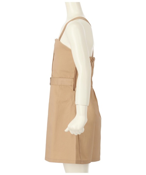 ANAP kids（アナップキッズ）の「ベルト風ジャンパースカート（ジャンパースカート・キッズ・ベージュ/ブラック・130cm/120cm/110cm）」の11枚目の写真