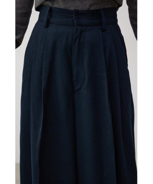 AZUL by moussy（アズールバイマウジー）の「タックワイドパンツ（その他パンツ・レディース・グレー系その他/ネイビー・SMALL/MEDIUM）」の19枚目の写真