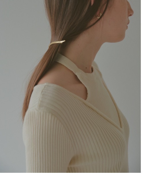 DRWCYS(ドロシーズ)の「レイヤードニットワンピース(ワンピース・レディース・アイボリー/ブラック・FREE)」の13枚目の写真