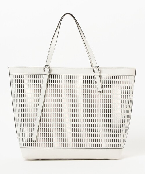 GIANNI NOTARO（ジャンニノターロ）の「GIANNI NOTARO × Demi-Luxe BEAMS / 別注 カットワーク トートバッグ（トートバッグ・レディース・アイボリー・FREE）」の6枚目の写真