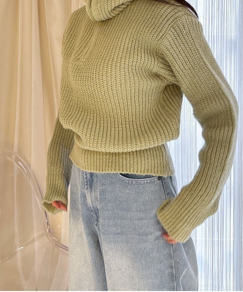 MILAE(ミレ)の「デニムワイドパンツ(デニムパンツ・レディース・ブラック/サックスブルー/ブルー・M/S)」の19枚目の写真