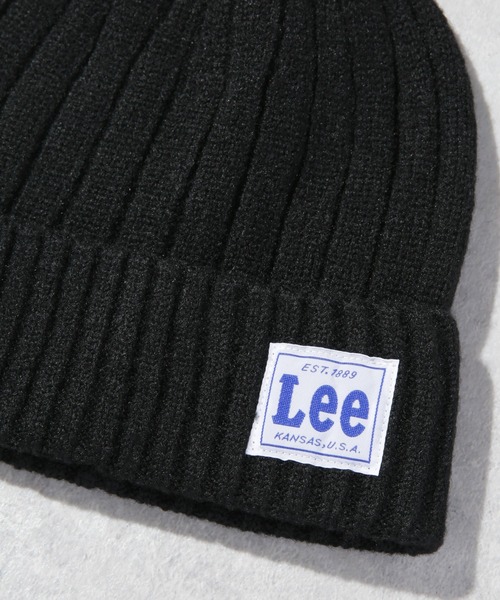 Lee（リー）の「LEE/LE WATCH WOOLY YARN（ニットキャップ/ビーニー・メンズ・ブラック/ホワイト/ネイビー・FREE）」の5枚目の写真