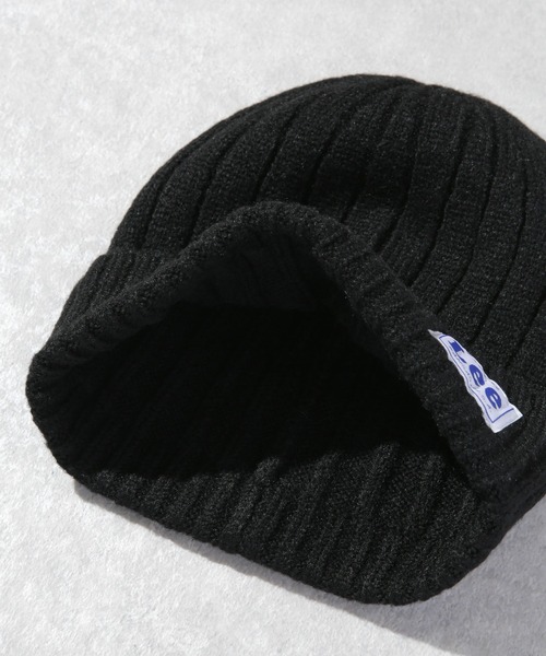 Lee（リー）の「LEE/LE WATCH WOOLY YARN（ニットキャップ/ビーニー・メンズ・ブラック/ホワイト/ネイビー・FREE）」の6枚目の写真