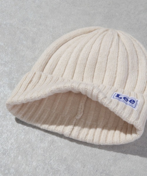 Lee（リー）の「LEE/LE WATCH WOOLY YARN（ニットキャップ/ビーニー・メンズ・ブラック/ホワイト/ネイビー・FREE）」の7枚目の写真