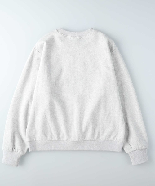 BACK NUMBER(バックナンバー)の「【BACK NUMBER】刺繍ロゴスウェット(スウェット・レディース・グレー/ネイビー/ダークグレー・M/L)」の6枚目の写真