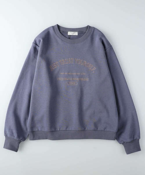 BACK NUMBER(バックナンバー)の「【BACK NUMBER】刺繍ロゴスウェット(スウェット・レディース・グレー/ネイビー/ダークグレー・M/L)」の5枚目の写真