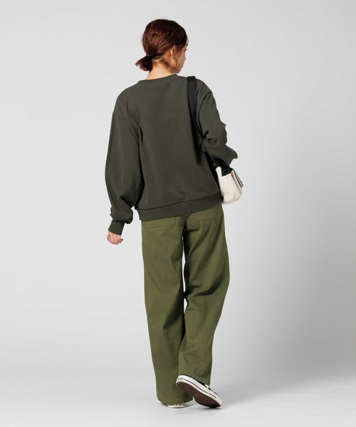 BACK NUMBER(バックナンバー)の「【BACK NUMBER】刺繍ロゴスウェット(スウェット・レディース・グレー/ネイビー/ダークグレー・M/L)」の16枚目の写真