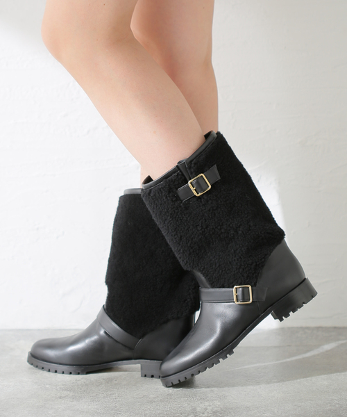 IENA（イエナ）の「【NEBULONI E./ネブローニ】ムートンブーツ（ブーツ