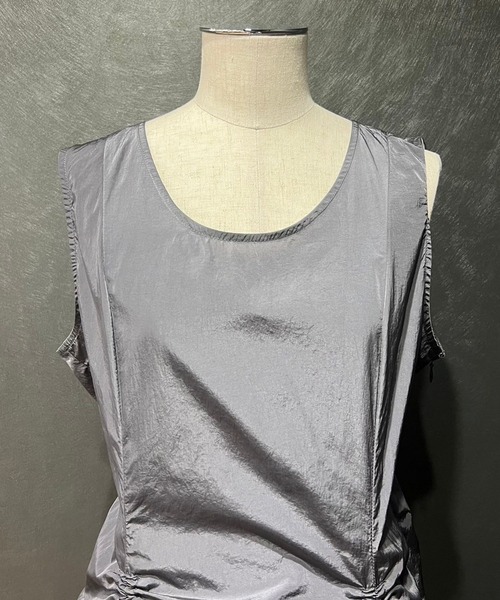 PAGEBOY（ページボーイ）の「2WAYシャーリングワンピース（ワンピース・レディース・チャコールグレー/ブラック・FREE）」の18枚目の写真