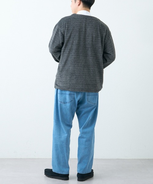 CIAOPANIC TYPY（チャオパニックティピー）の「モックネックインナー（Tシャツ/カットソー・メンズ・ブラック/チャコールグレー/オフホワイト・MEDIUM/LARGE）」の20枚目の写真