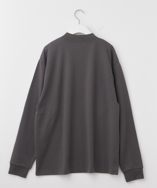 CIAOPANIC TYPY（チャオパニックティピー）の「モックネックインナー（Tシャツ/カットソー・メンズ・ブラック/チャコールグレー/オフホワイト・MEDIUM/LARGE）」の6枚目の写真