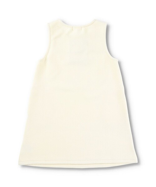 BRANSHES（ブランシェス）の「【プチレディー】リボンジャンパースカート（スカート・キッズ・アイボリー/ベージュ・110/140/120/100/130/150/90）」の11枚目の写真