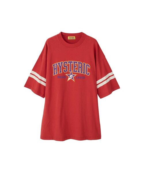 HYSTERIC GLAMOUR（ヒステリックグラマー）の「SOUND COLLEGE ワンピース（ワンピース・レディース・ホワイト/レッド/ブラック・FREE）」の3枚目の写真