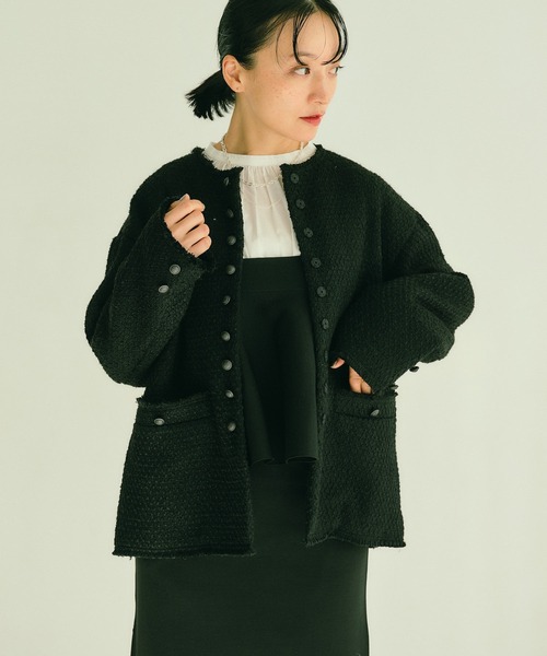 PUAL CE CIN(ピュアルセシン)の「袖ボリュームシャーリングブラウス(シャツ/ブラウス・レディース・ベージュ/ホワイト・FREE)」の10枚目の写真