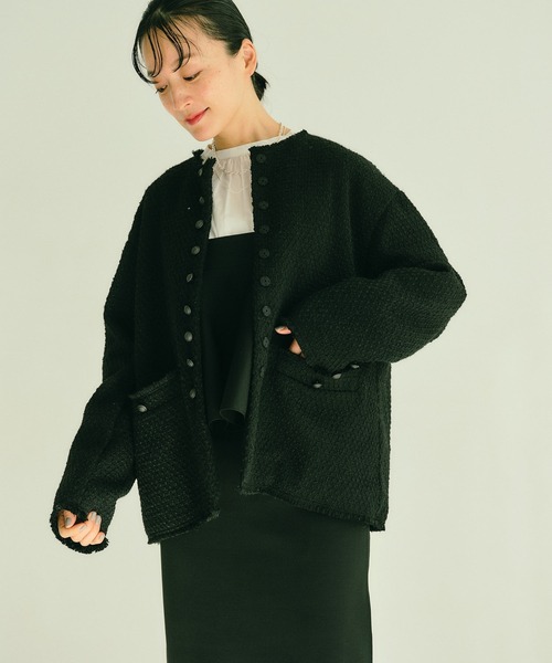 PUAL CE CIN(ピュアルセシン)の「袖ボリュームシャーリングブラウス(シャツ/ブラウス・レディース・ベージュ/ホワイト・FREE)」の11枚目の写真