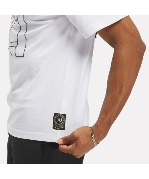 Reebok(リーボック)の「ヒューマンライツナウ ヒップホップ BBOY Tシャツ / HUMAN RIGHTS NOW HIP HOP BBOY POSE TEE(Tシャツ/カットソー・メンズ・ホワイト/ブラック・SMALL/MEDIUM/XX-LARGE/X-LARGE/X-SMALL/LARGE)」の13枚目の写真