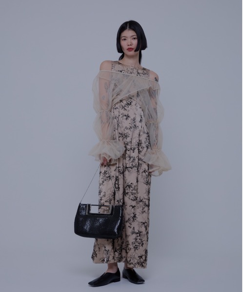 AMAIL（アマイル）の「Mature square bag（ハンドバッグ・レディース・ブラック/シルバー・FREE）」の8枚目の写真