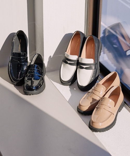 CIAOPANIC TYPY（チャオパニックティピー）の「アソートローファー（ローファー・レディース・ブラック/ホワイト/ベージュ・S/M/L）」の4枚目の写真