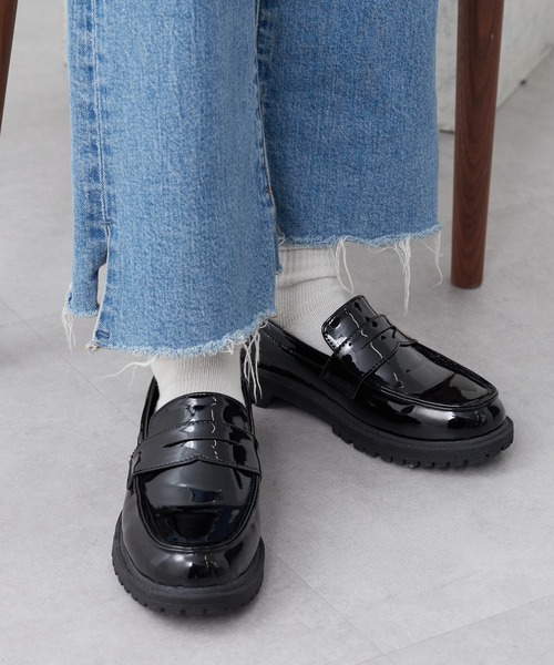 CIAOPANIC TYPY（チャオパニックティピー）の「アソートローファー（ローファー・レディース・ブラック/ホワイト/ベージュ・S/M/L）」の11枚目の写真