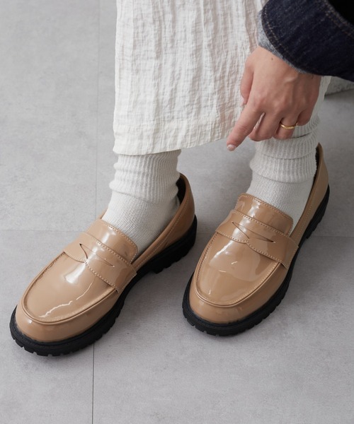 CIAOPANIC TYPY（チャオパニックティピー）の「アソートローファー（ローファー・レディース・ブラック/ホワイト/ベージュ・S/M/L）」の13枚目の写真