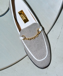 GRISEレザーチェーンローファー