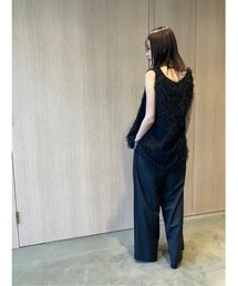 MIESROHE カットジャガードトップス