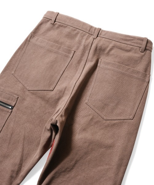 WANNA（ワナ）の「ワナ [WANNA] - ペインターパンツ [KAGOME PAINTER PANTS]（カーゴパンツ・メンズ・ネイビー/ブラウン・X-LARGE/LARGE）」の8枚目の写真