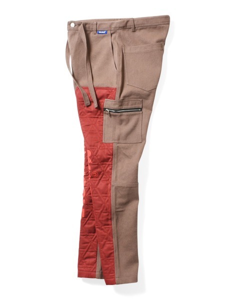 WANNA（ワナ）の「ワナ [WANNA] - ペインターパンツ [KAGOME PAINTER PANTS]（カーゴパンツ・メンズ・ネイビー/ブラウン・X-LARGE/LARGE）」の9枚目の写真