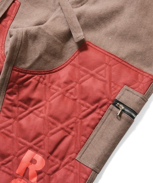 WANNA（ワナ）の「ワナ [WANNA] - ペインターパンツ [KAGOME PAINTER PANTS]（カーゴパンツ・メンズ・ネイビー/ブラウン・X-LARGE/LARGE）」の10枚目の写真