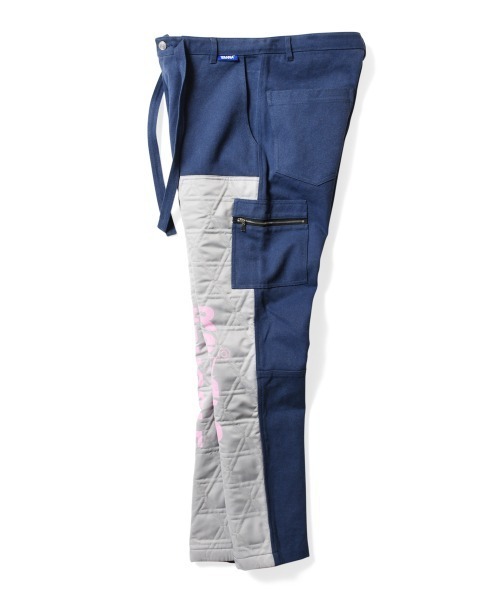 WANNA（ワナ）の「ワナ [WANNA] - ペインターパンツ [KAGOME PAINTER PANTS]（カーゴパンツ・メンズ・ネイビー/ブラウン・X-LARGE/LARGE）」の16枚目の写真