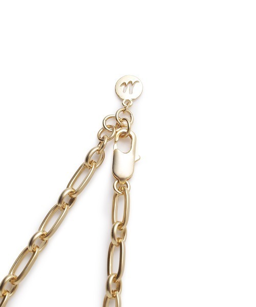 Mila Owen（ミラオーウェン）の「スクエアチェーンネックレス（ネックレス・レディース・ゴールド/シルバー・FREE）」の4枚目の写真