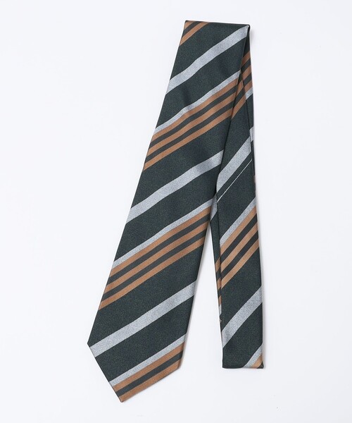 【セール】SHIPS: SUNAGO シルク メランジ ストライプ ネクタイ（ネクタイ）｜SHIPS（シップス）