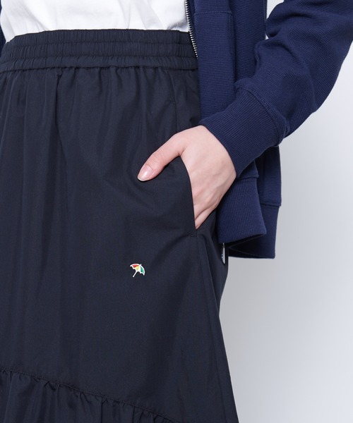 Arnold Palmer(アーノルドパーマー)の「ボリュームギャザー デザイン スカート(スカート・レディース・ベージュ/ブラック・S/M/L)」の3枚目の写真