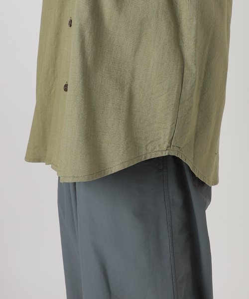 ARMY TWILL(アーミーツイル)の「【ARMY TWILL / アーミーツイル】別注 コットンスラブシャツ(シャツ/ブラウス・メンズ・アイボリー/ベージュ/グリーン・MEDIUM/LARGE)」の12枚目の写真