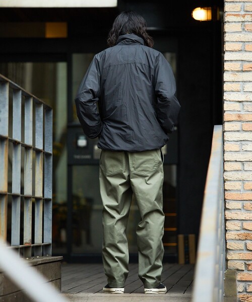 FREAK'S STORE(フリークスストア)の「FREAK’S STORE/フリークスストア リラックスフィット ウインドシャツ/ミリタリーブルゾン/マーズ/ソフトシェル(ブルゾン・メンズ・オリーブ/ブラック/チャコールグレー・MEDIUM/LARGE)」の10枚目の写真