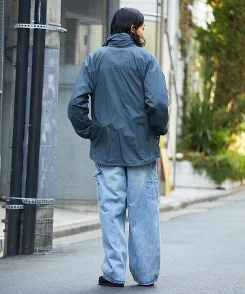 FREAK'S STORE(フリークスストア)の「FREAK’S STORE/フリークスストア リラックスフィット ウインドシャツ/ミリタリーブルゾン/マーズ/ソフトシェル(ブルゾン・メンズ・オリーブ/ブラック/チャコールグレー・MEDIUM/LARGE)」の22枚目の写真