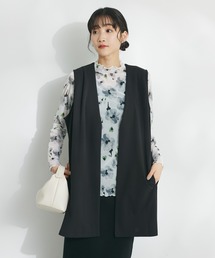 CRAFT STANDARD BOUTIQUE | ジョーゼットロングジレ(ベスト)